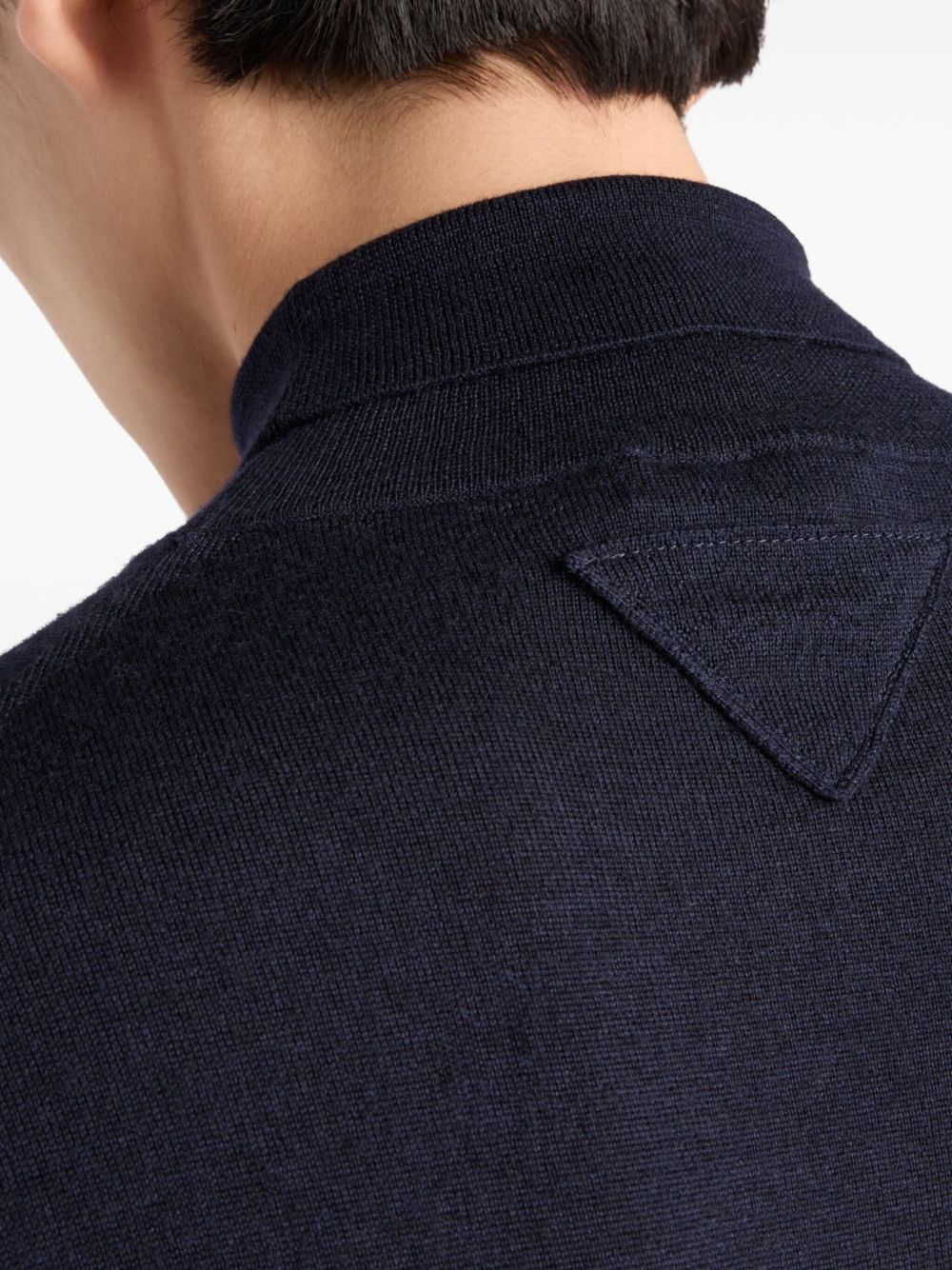 fine-knit roll-neck jumper - 6