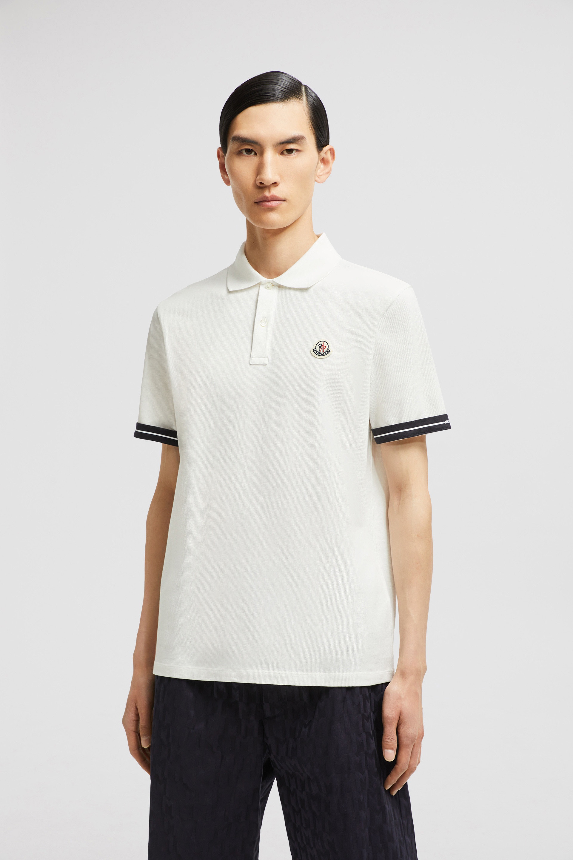 Logo Cotton Piquet Polo Shirt - 3