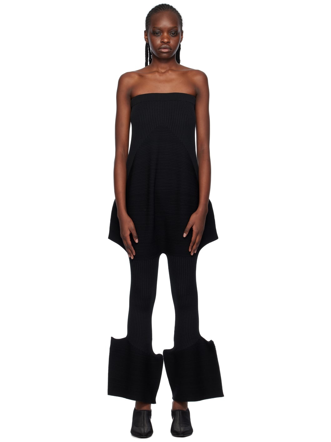 Black Exuberance Jumpsuit - 1