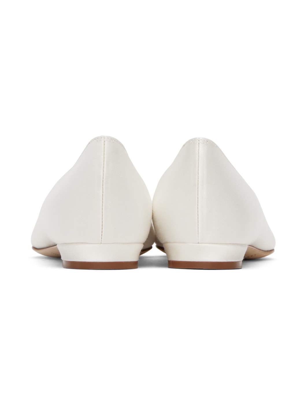 White Hangisiflat Ballerina Flats - 2