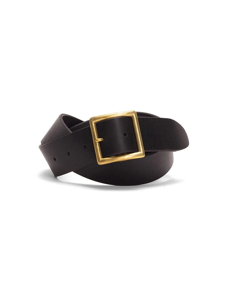 PLAIN BELT 40MM BLACK - 1