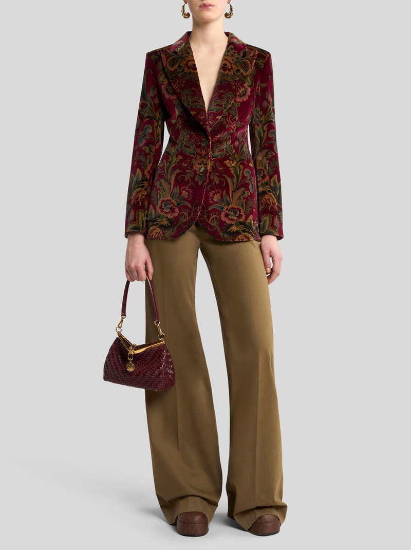 Etro VELVET JACKET WITH PRINT outlook