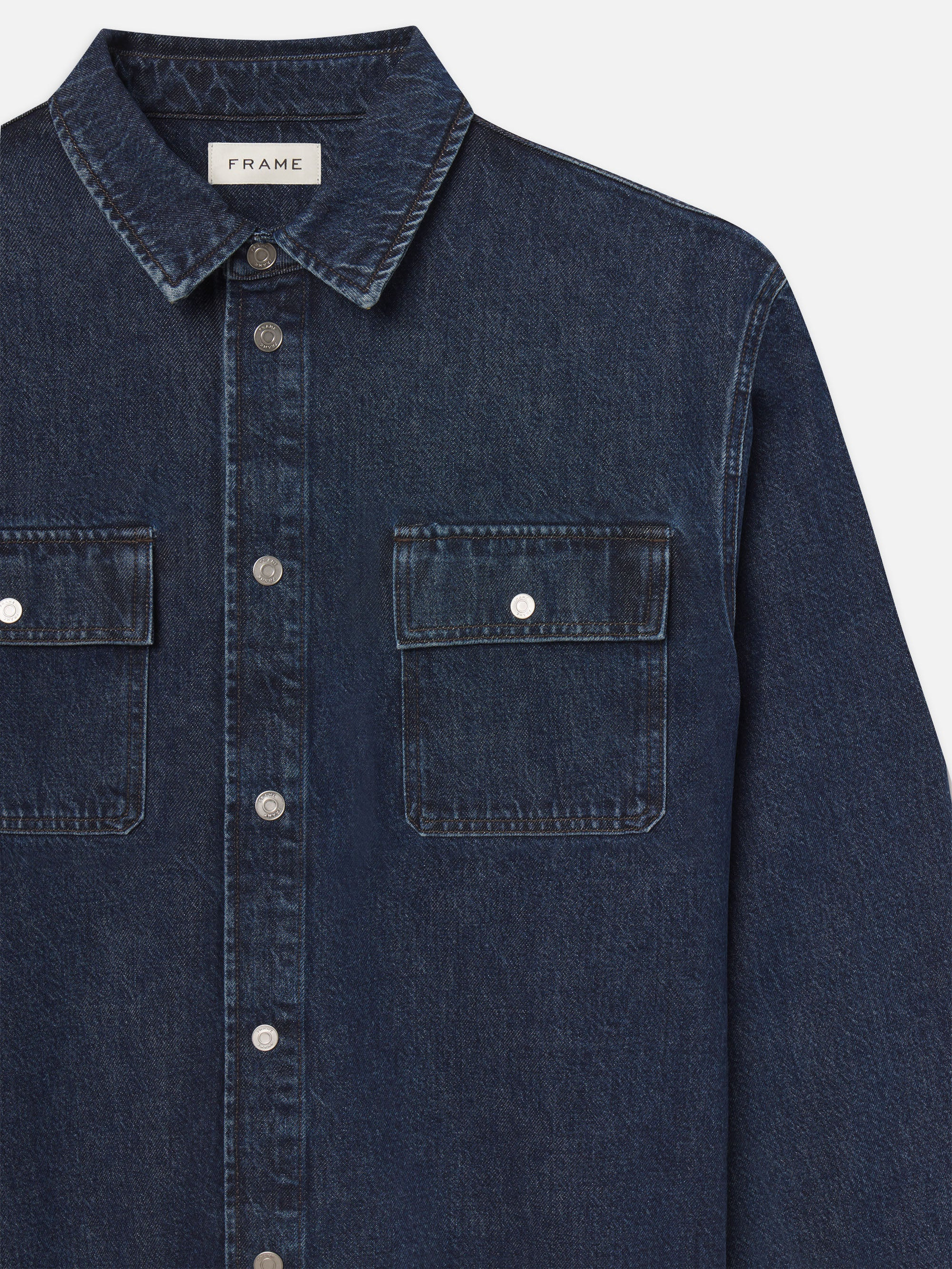 Long Sleeve Denim Shirt in Lovell - 2