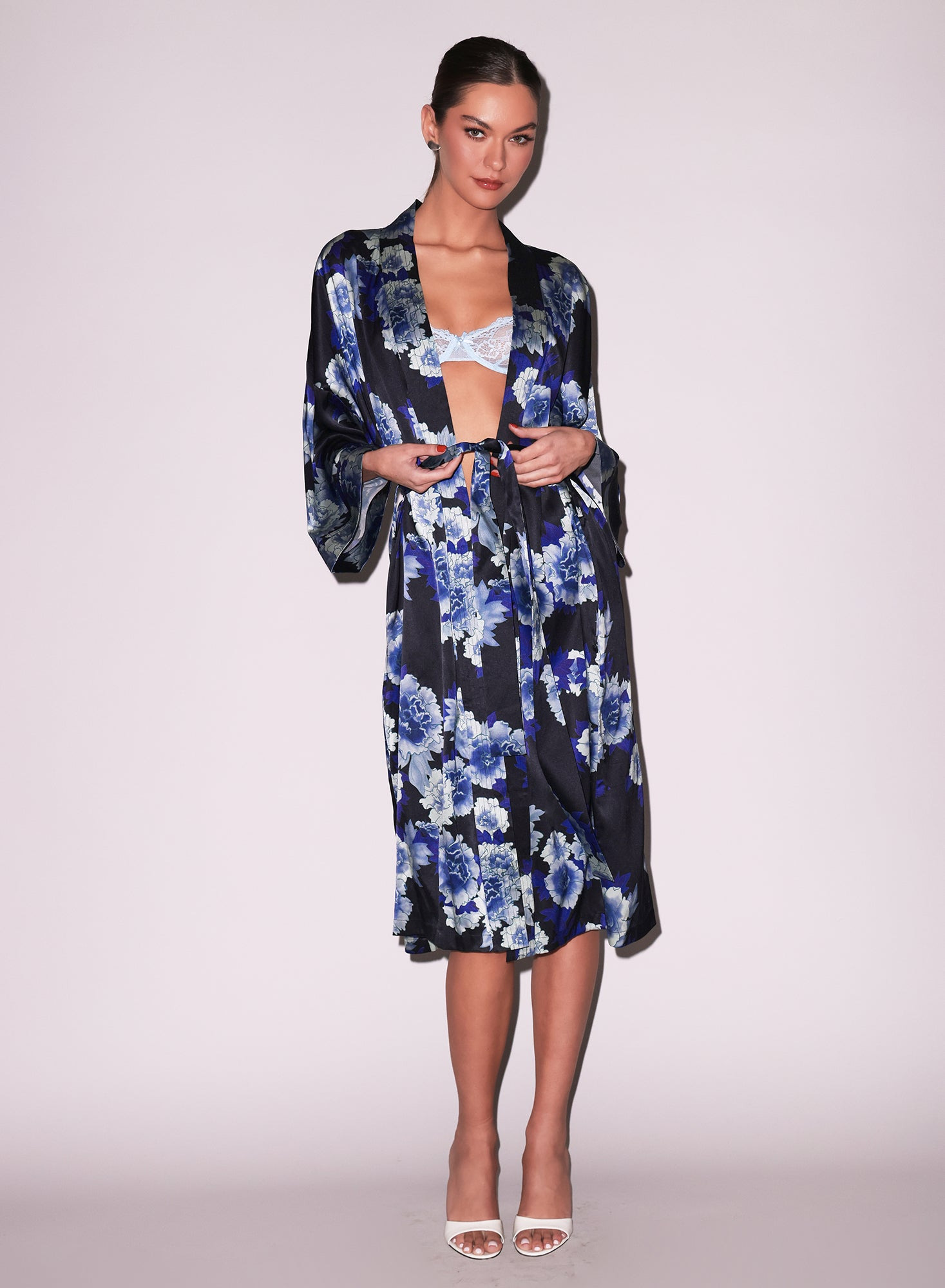 Unisex Silk Kimono - 4
