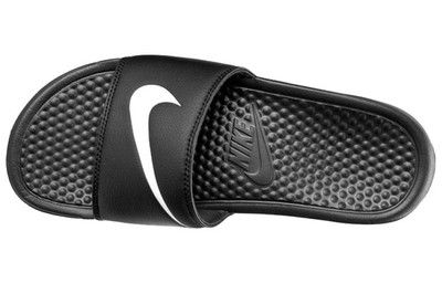 Nike Nike Benassi Swoosh Slide 'Black White' 312618-011 outlook