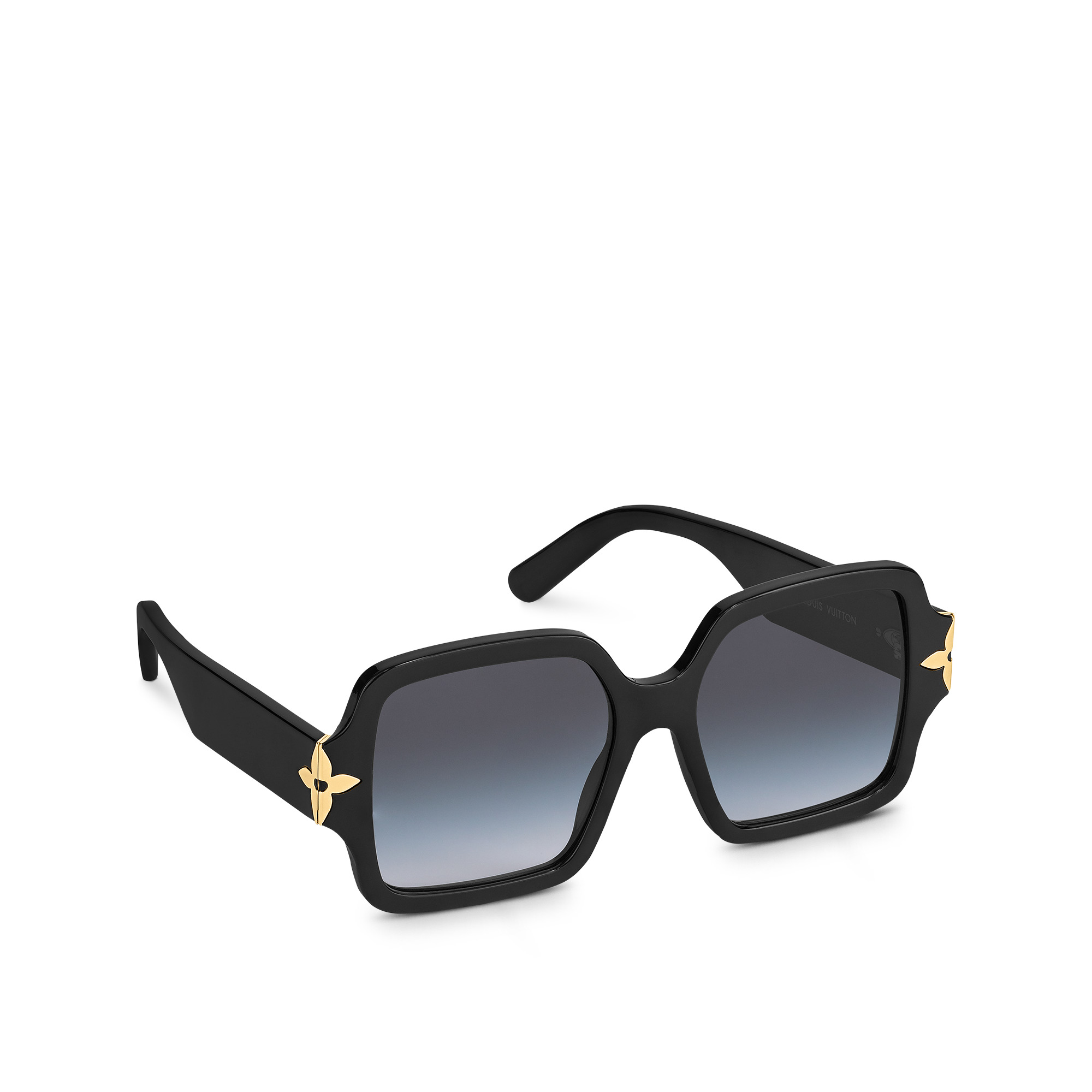 Flower Edge Square Sunglasses