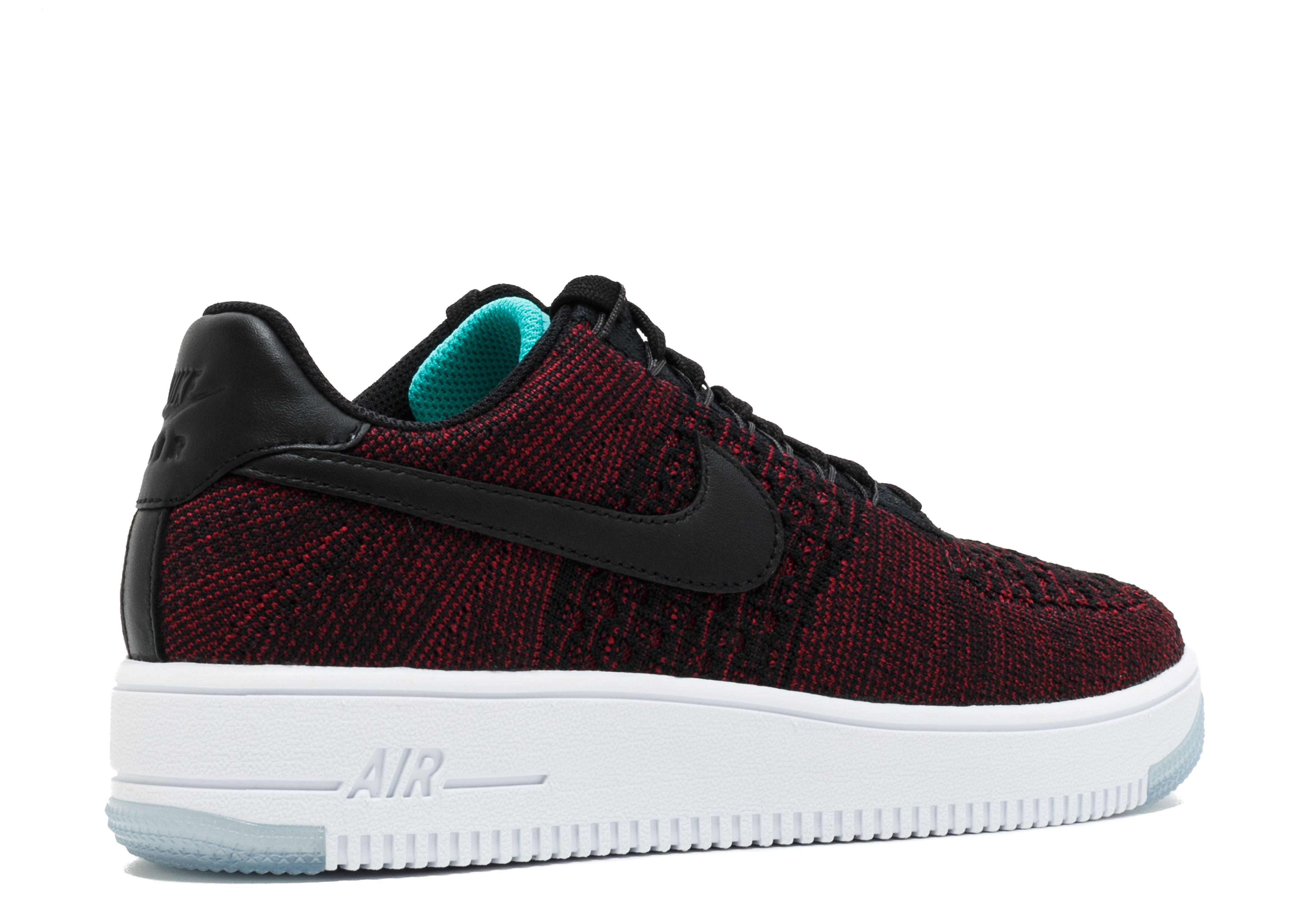 WMNS AIR FORCE 1 FLYKNIT LOW 'BLACK' - 3