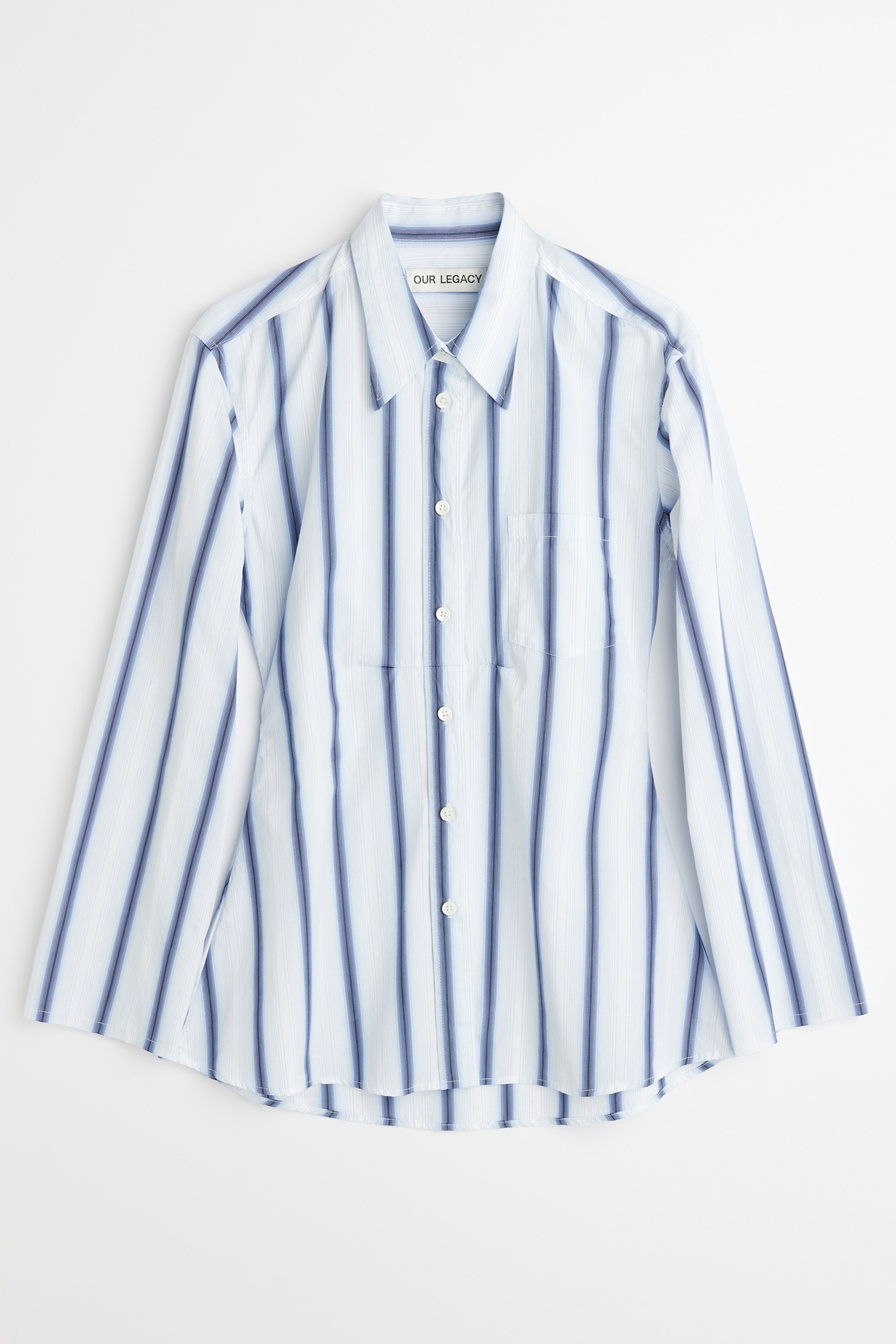 Daisy Shirt Blue Crypto Stripe - 1