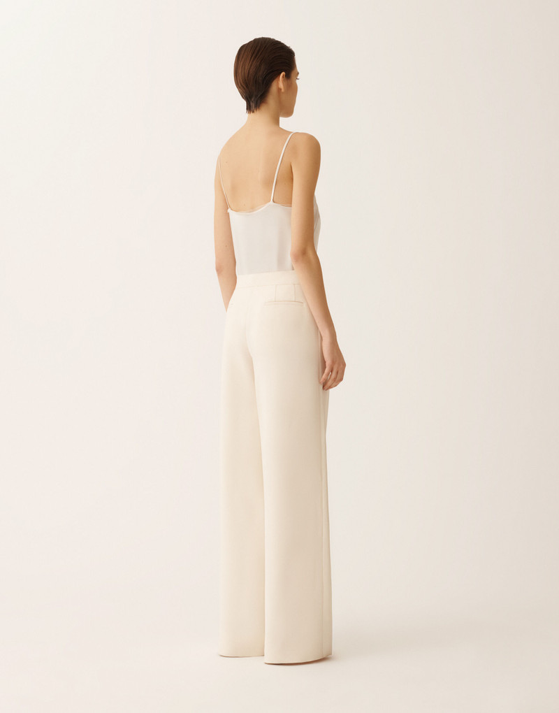 Spoleto trousers in wool and silk 4