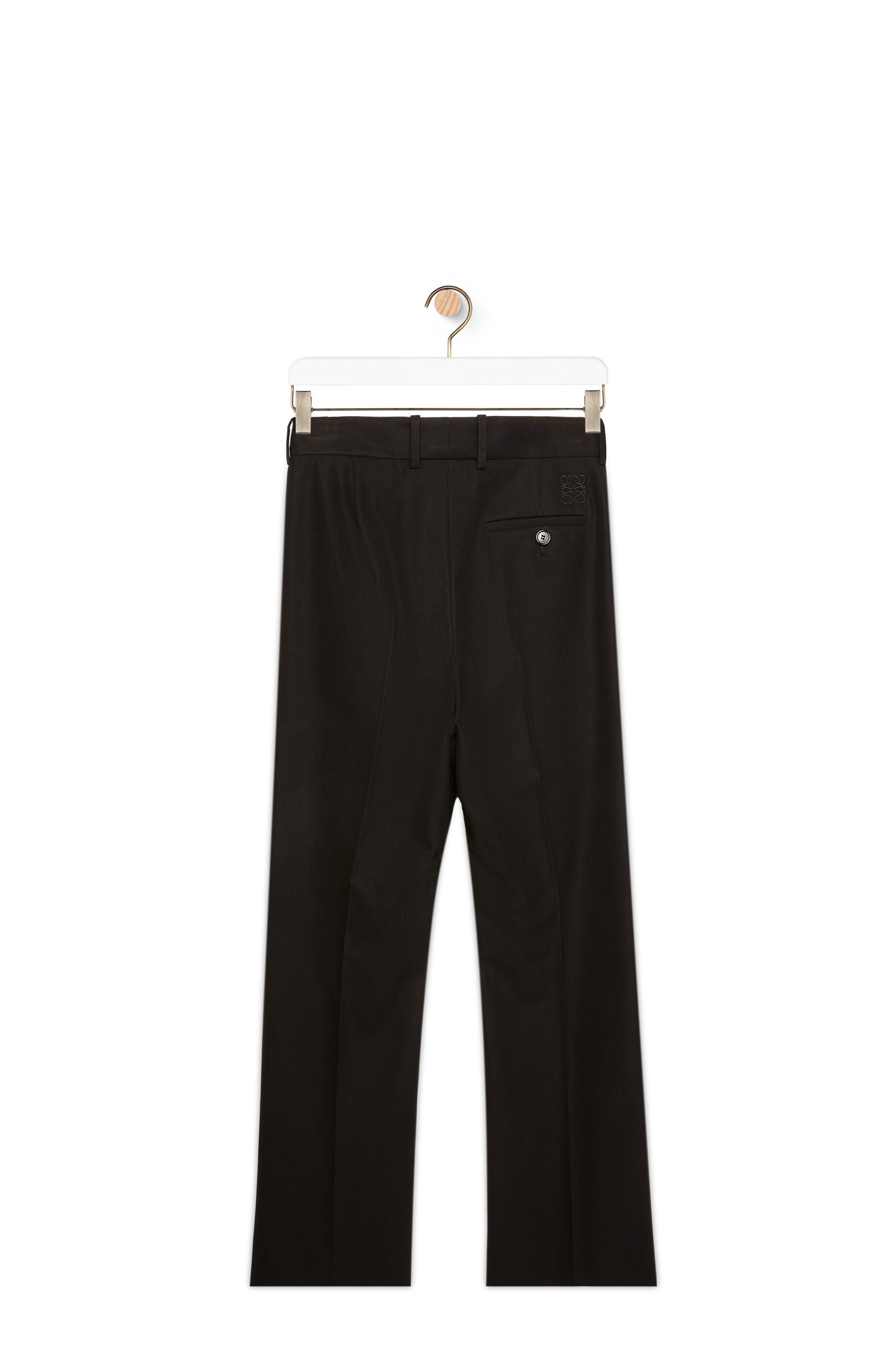 Bootleg trousers in cotton - 2