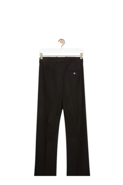 Loewe Bootleg trousers in cotton outlook