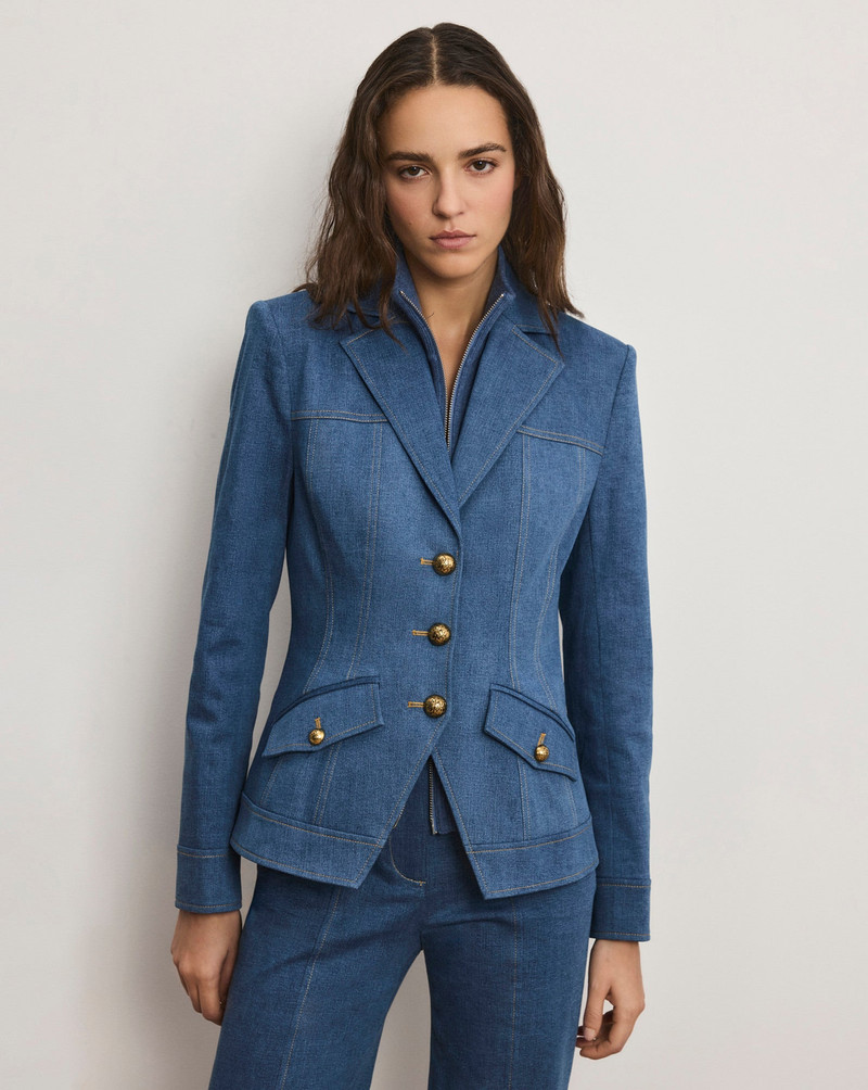 RANDY DENIM DICKEY JACKET 6
