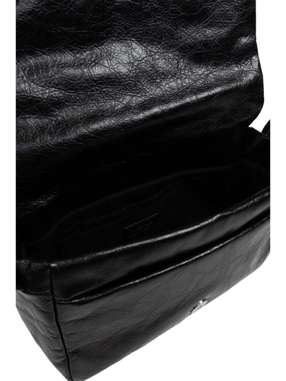 BALENCIAGA Men's Monaco Leather Messenger Bag バッグ ロゴ Balenciaga Monaco Messenger Bag | Black | FARFETCH