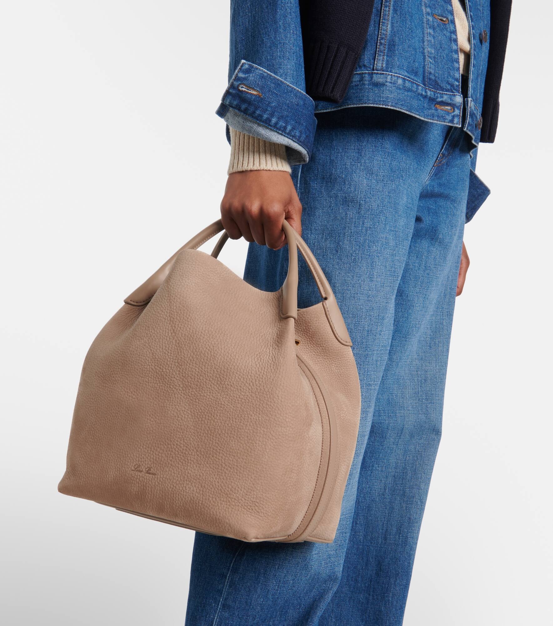 Bale Large leather tote bag - 7