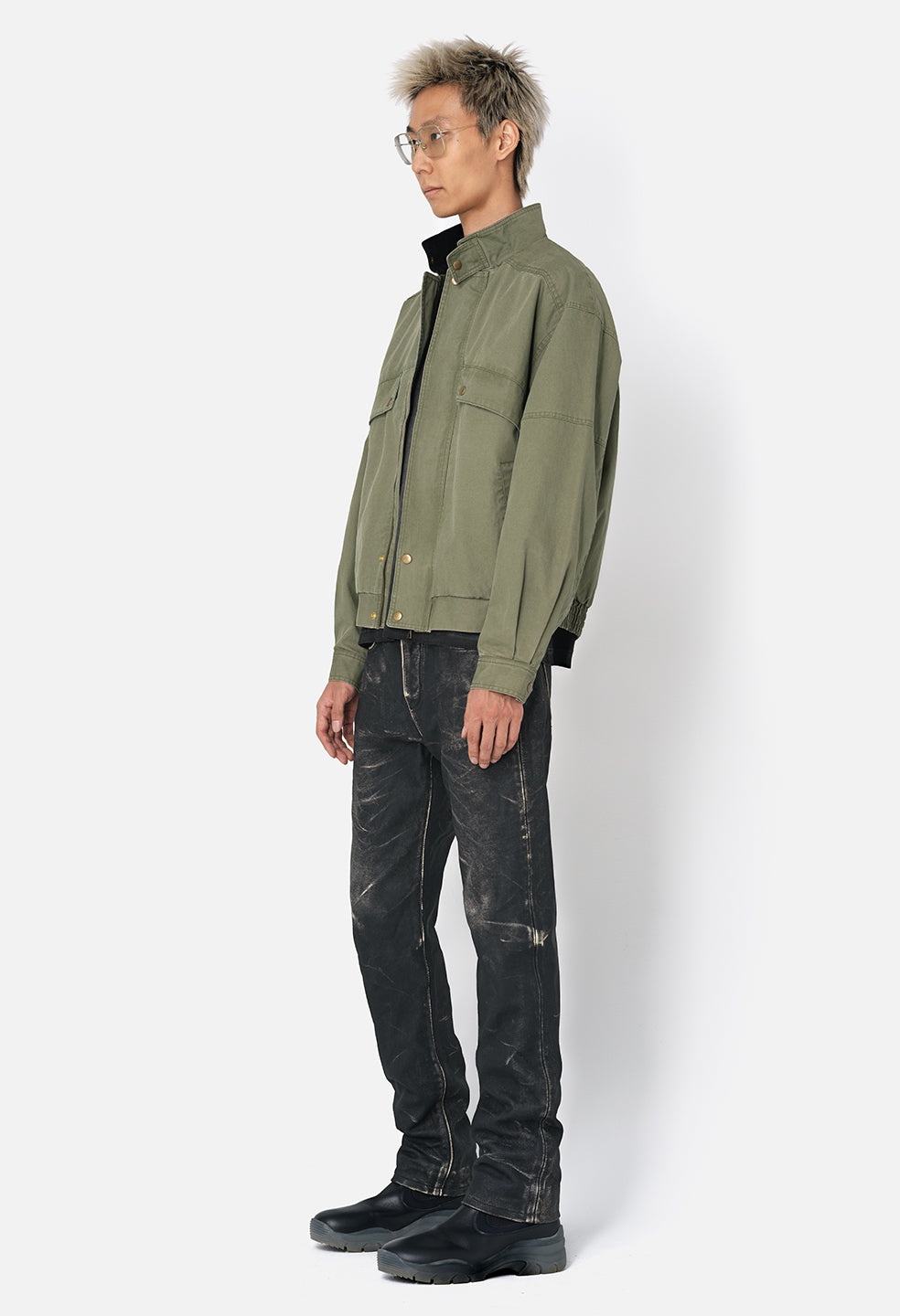 HUNTING CROPPED JACKET - 4