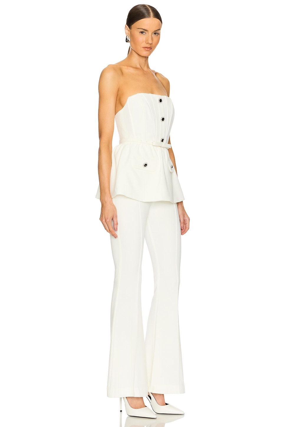 Stretch Crepe Jumpsuit - 2