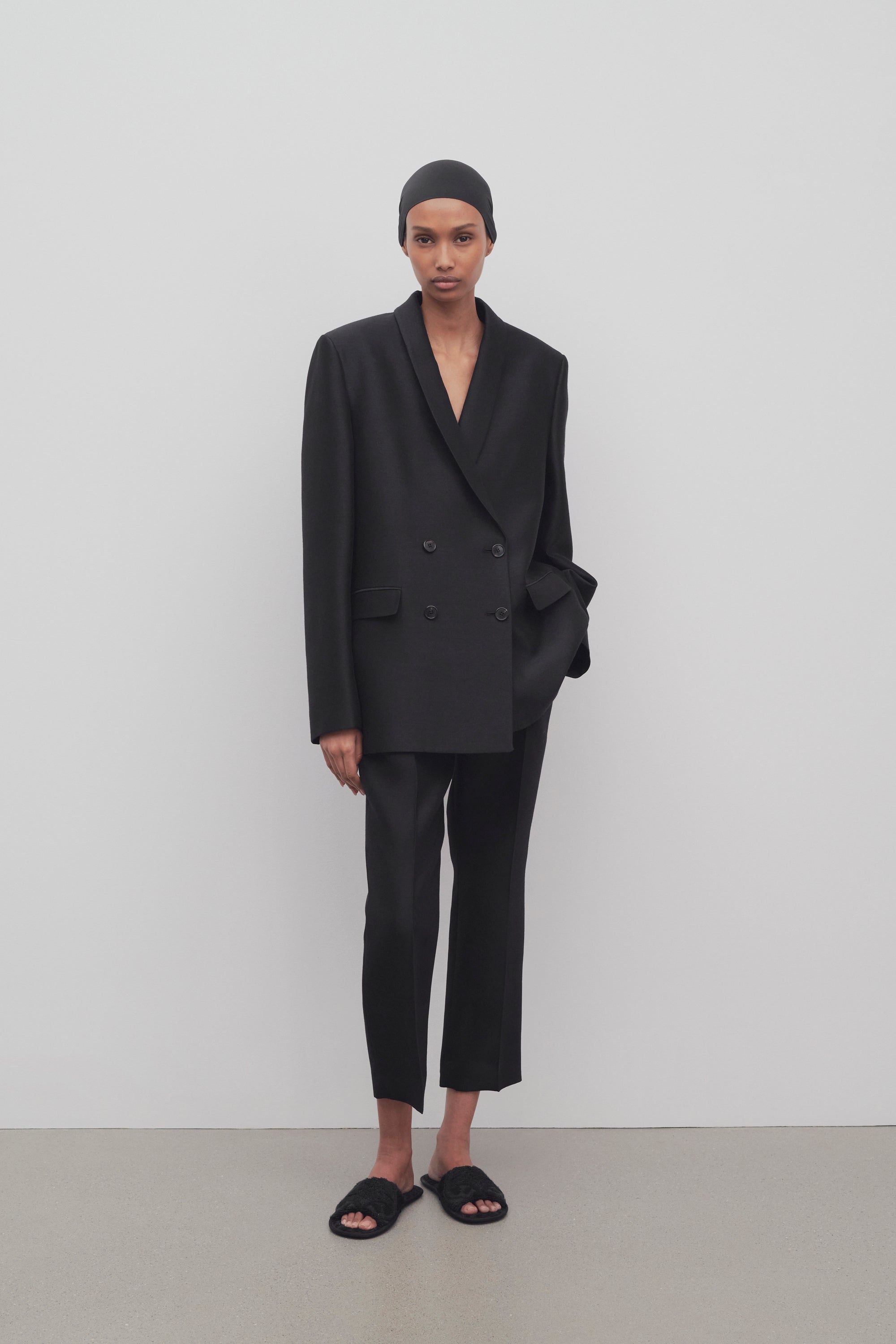 Etoile Pant in Wool and Silk - 3