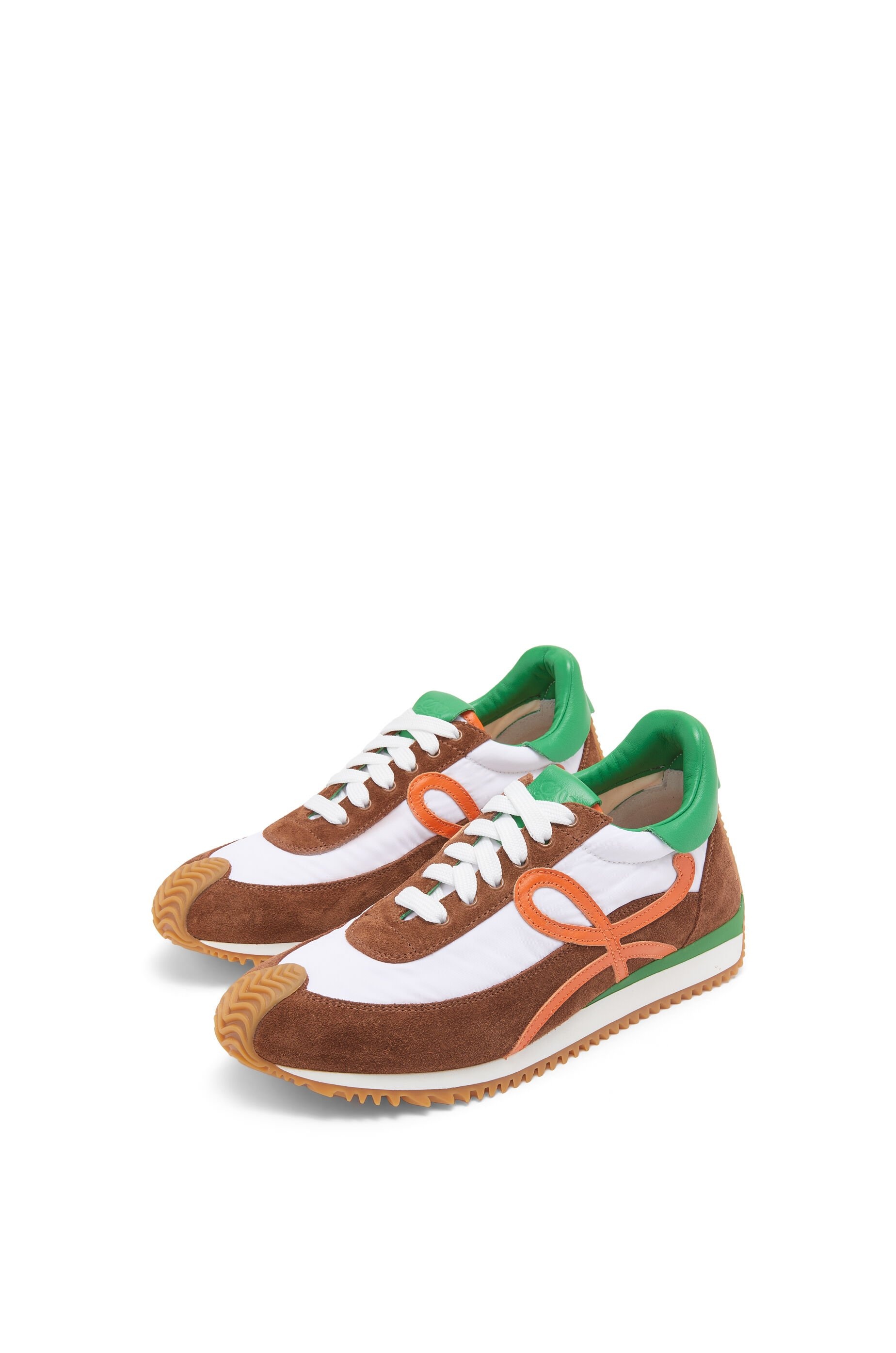 Flow Runner in nylon and suede - 3