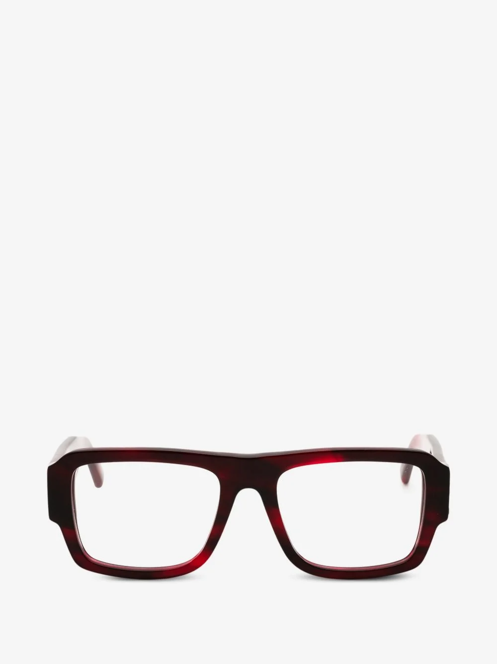 rectangular-frame glasses - 1