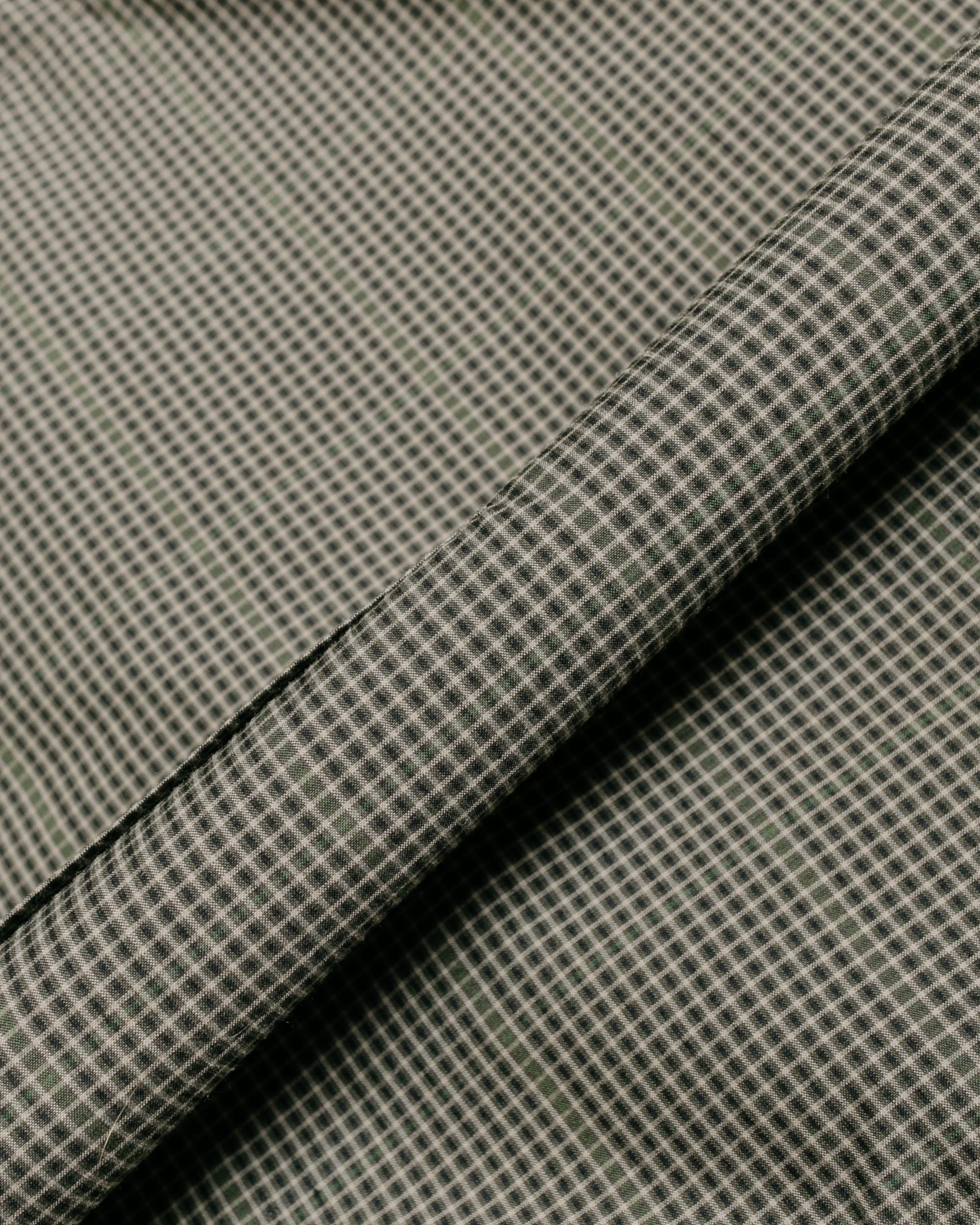 3B Box-Fit Jacket TR Plaid Olive - 5