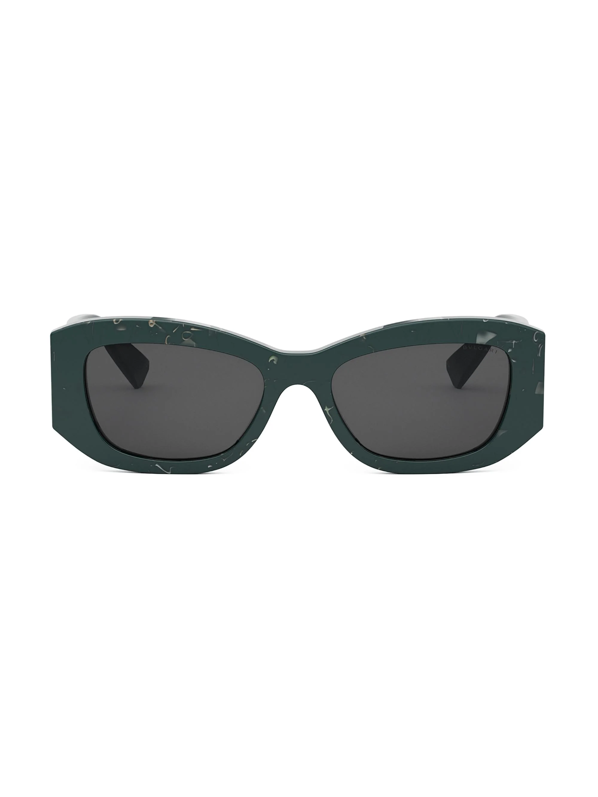 Women's Roma 54MM Geometric Sunglasses - Grey Green Grey - 1