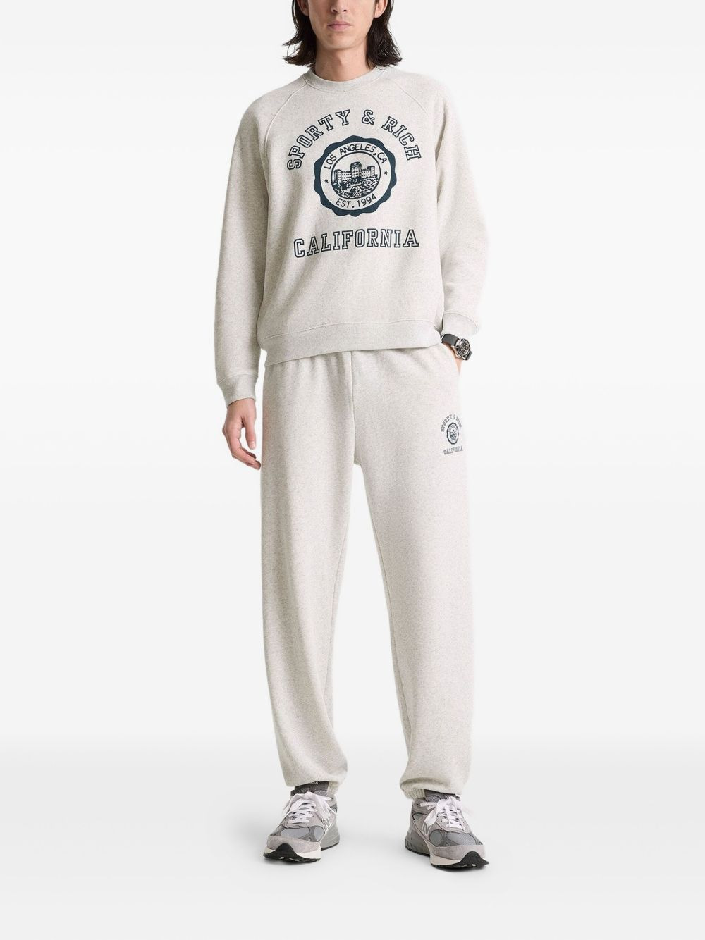 crew-neck long-sleeve sweatshirt - 2