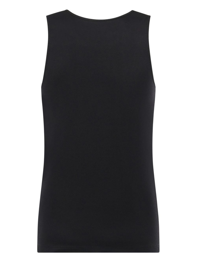 Dolce & Gabbana logo ribbed tank top outlook
