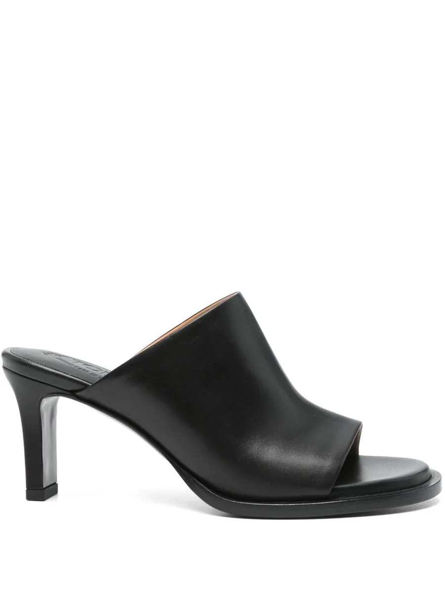 Tod'S Leather Heel Mules - 1