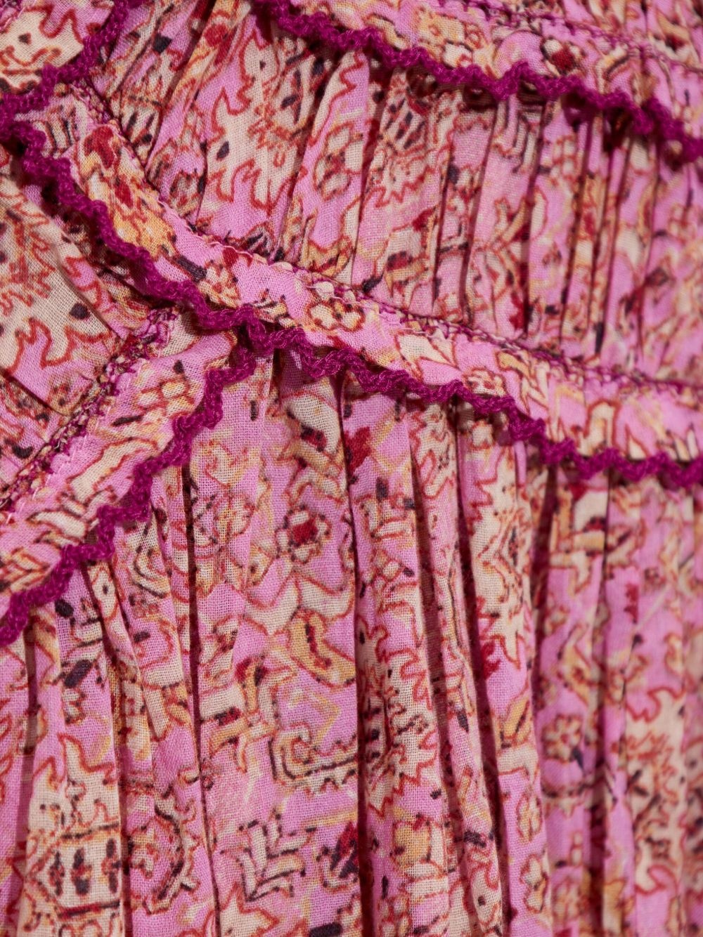 Ceola ruffled printed mini skirt - 5