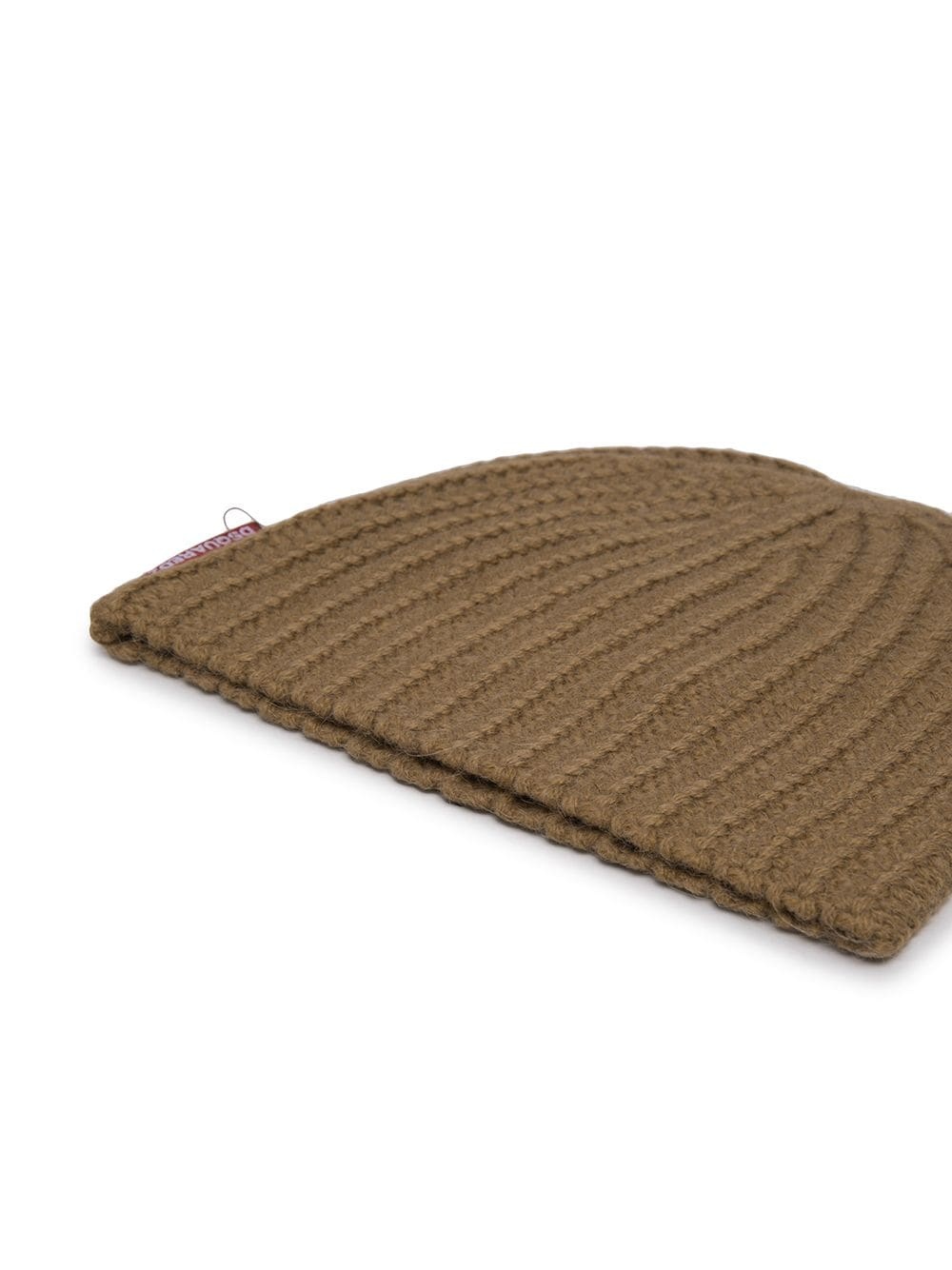 ribbed knit beanie - 2