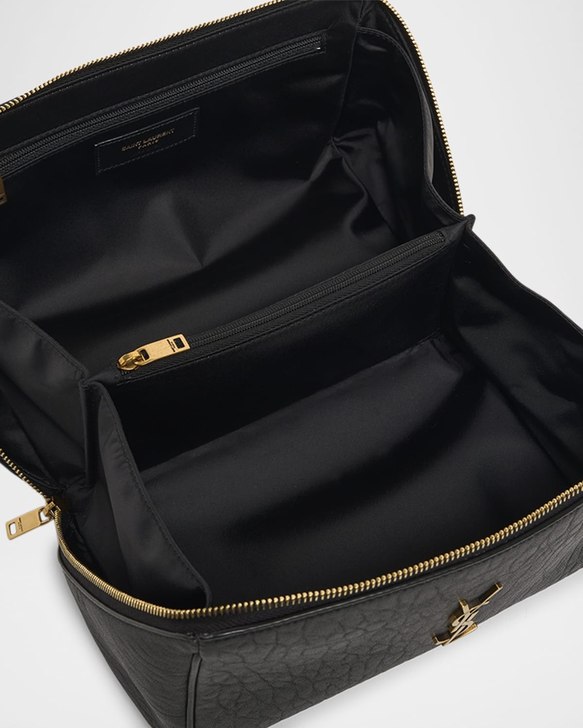 YSL Vanity Case in Grained Leather - 3