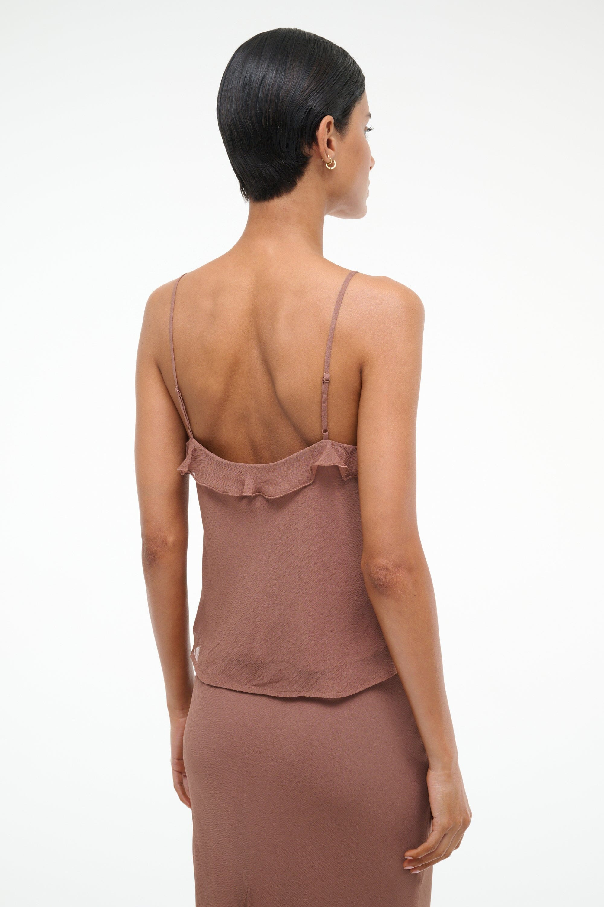 STAUD SELENA TOP MOCHA - 5