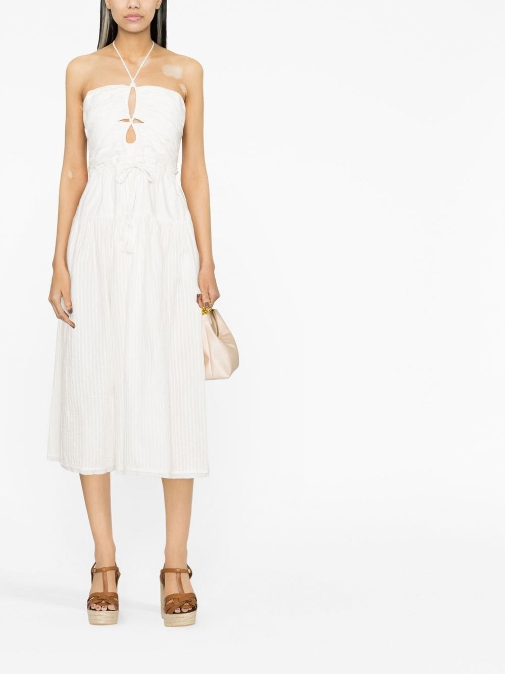 Ella halterneck midi dress - 2