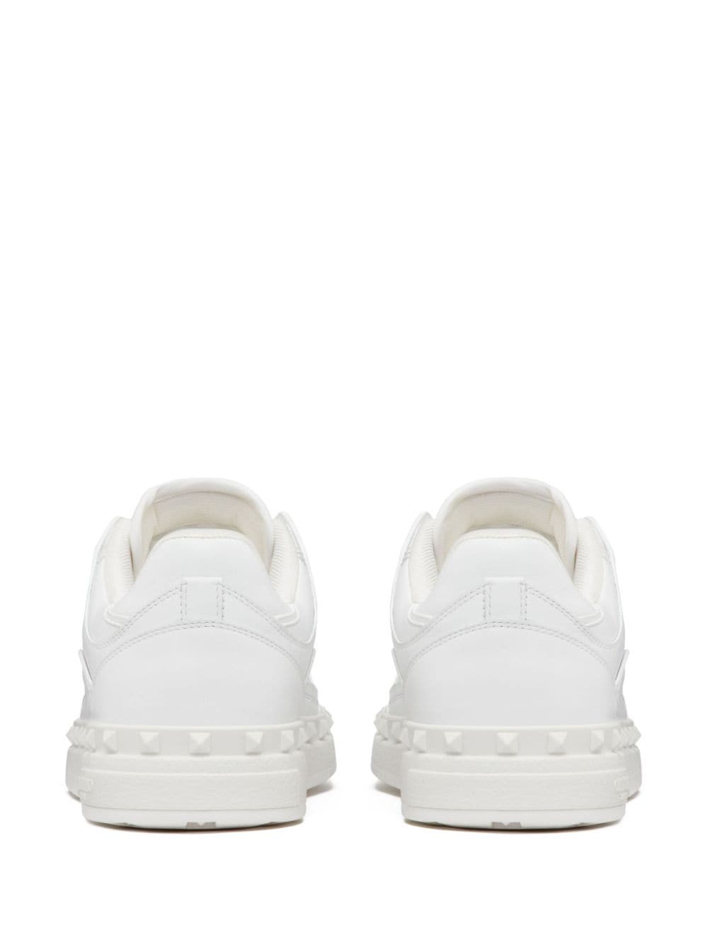 Rockstud low-top leather sneakers - 3