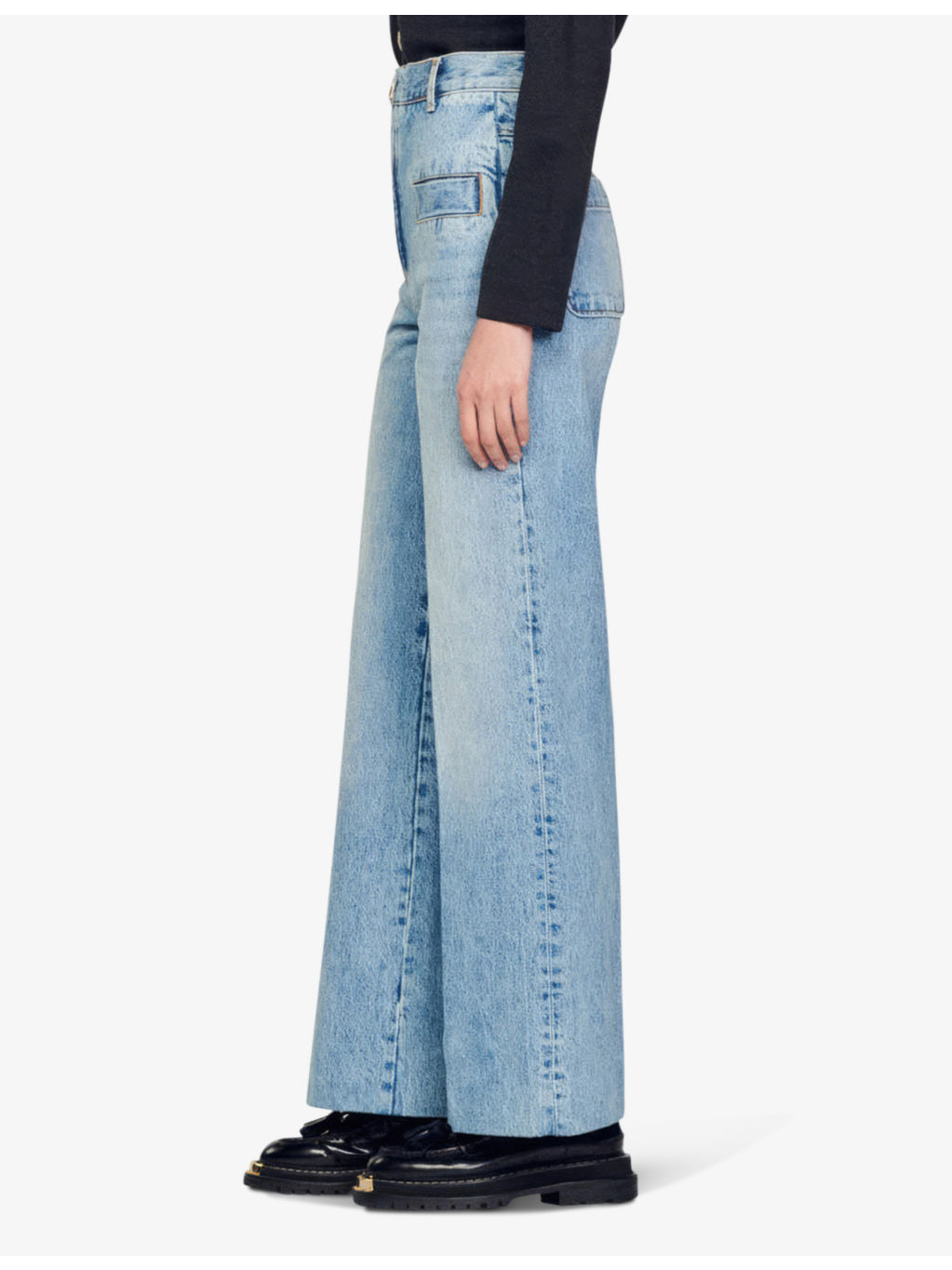 Oslo high-rise wide-leg jeans - 3