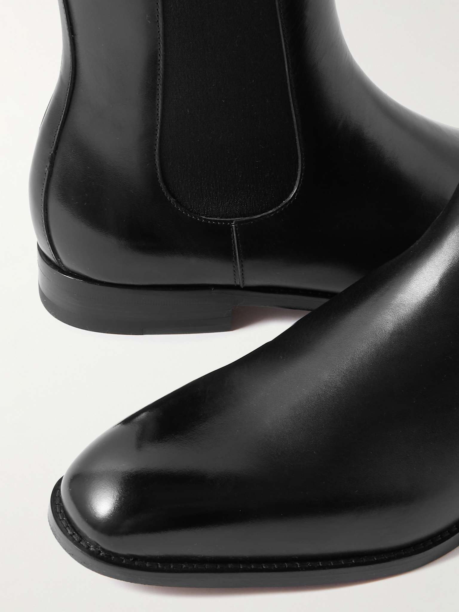 Delsa Leather Chelsea Boots - 6