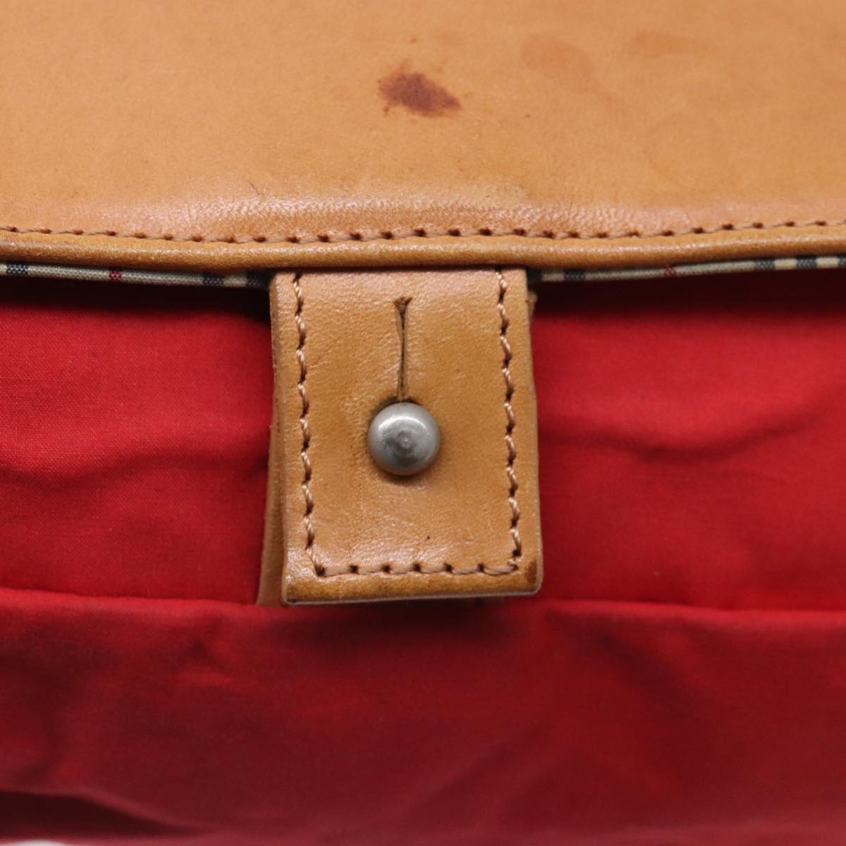 Burberry Shoulder Bag Nylon Red - 15
