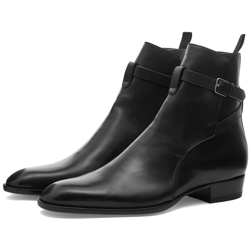 Saint Laurent Wyatt 30mm Jodhpur Boot - 1