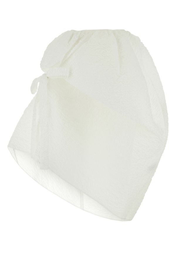 White polyester blend skirt - 1