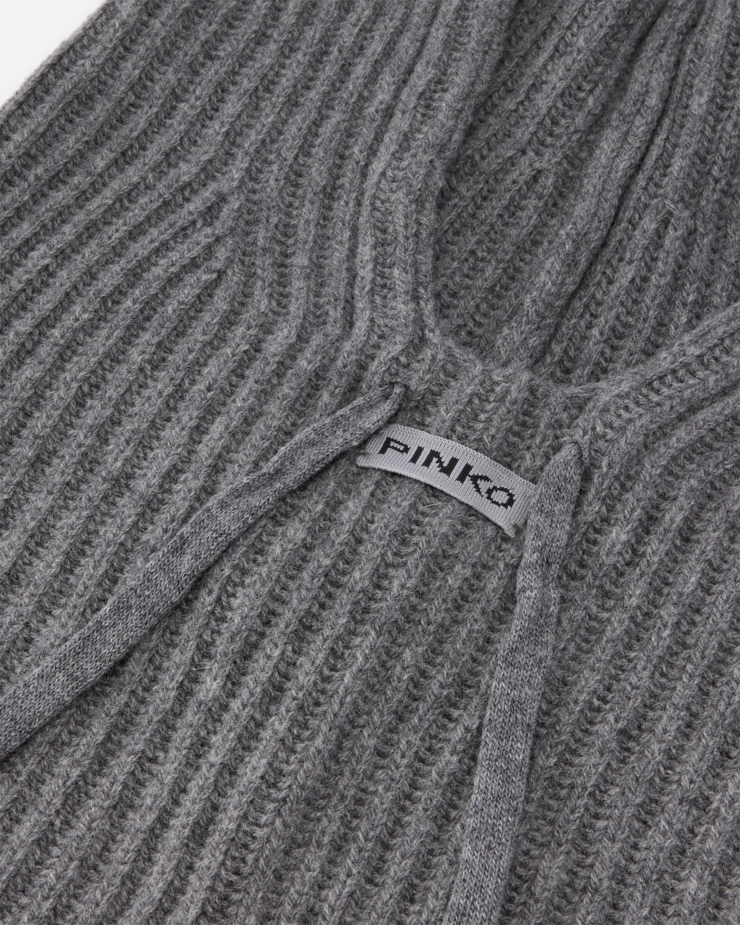 RIBBED BALACLAVA WITH DRAWSTRING - 3