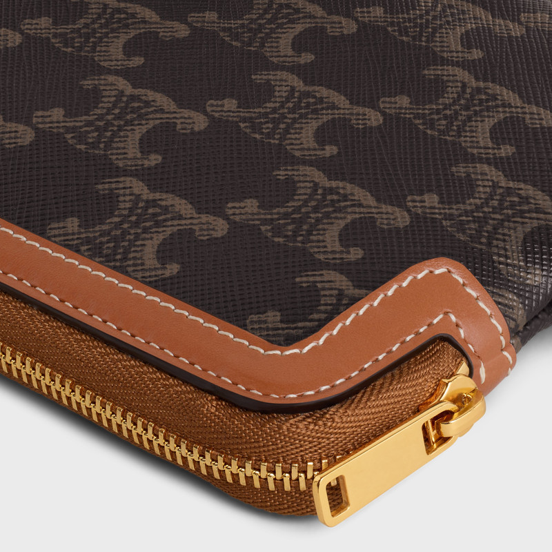 STRAP TRIOMPHE CANVAS를 가진 LONG POUCH 5