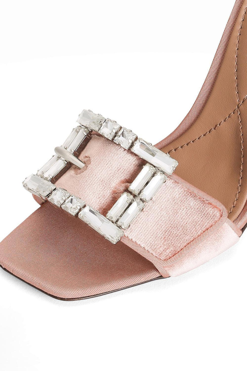 Jewelled Buckle Sandals 105 - 6