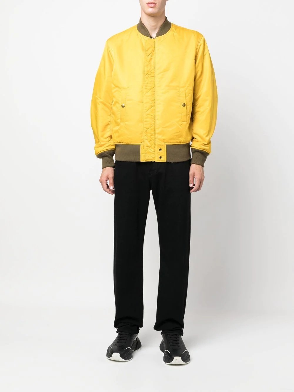 logo-patch zip-front jacket - 6