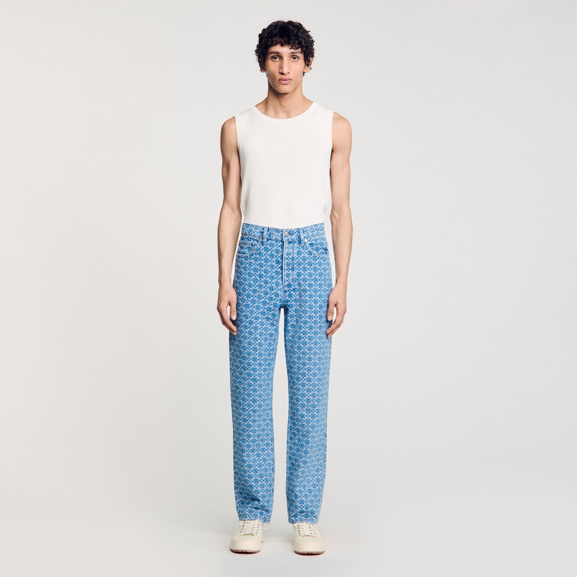REGULAR-FIT SQUARE CROSS JEANS - 2
