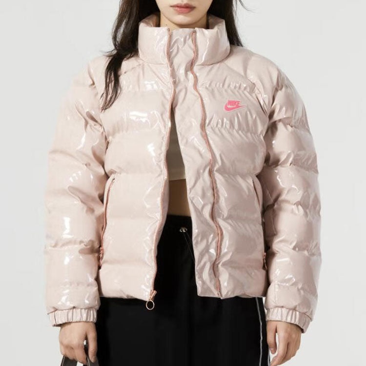 (WMNS) Nike Sportswear Down Jacket 'Pink' FQ3575-601 - 2