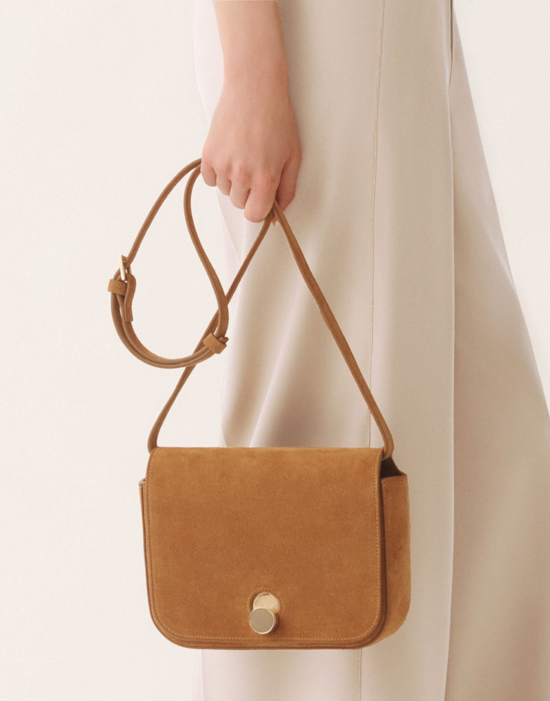 Eclissi Messenger in suede 5
