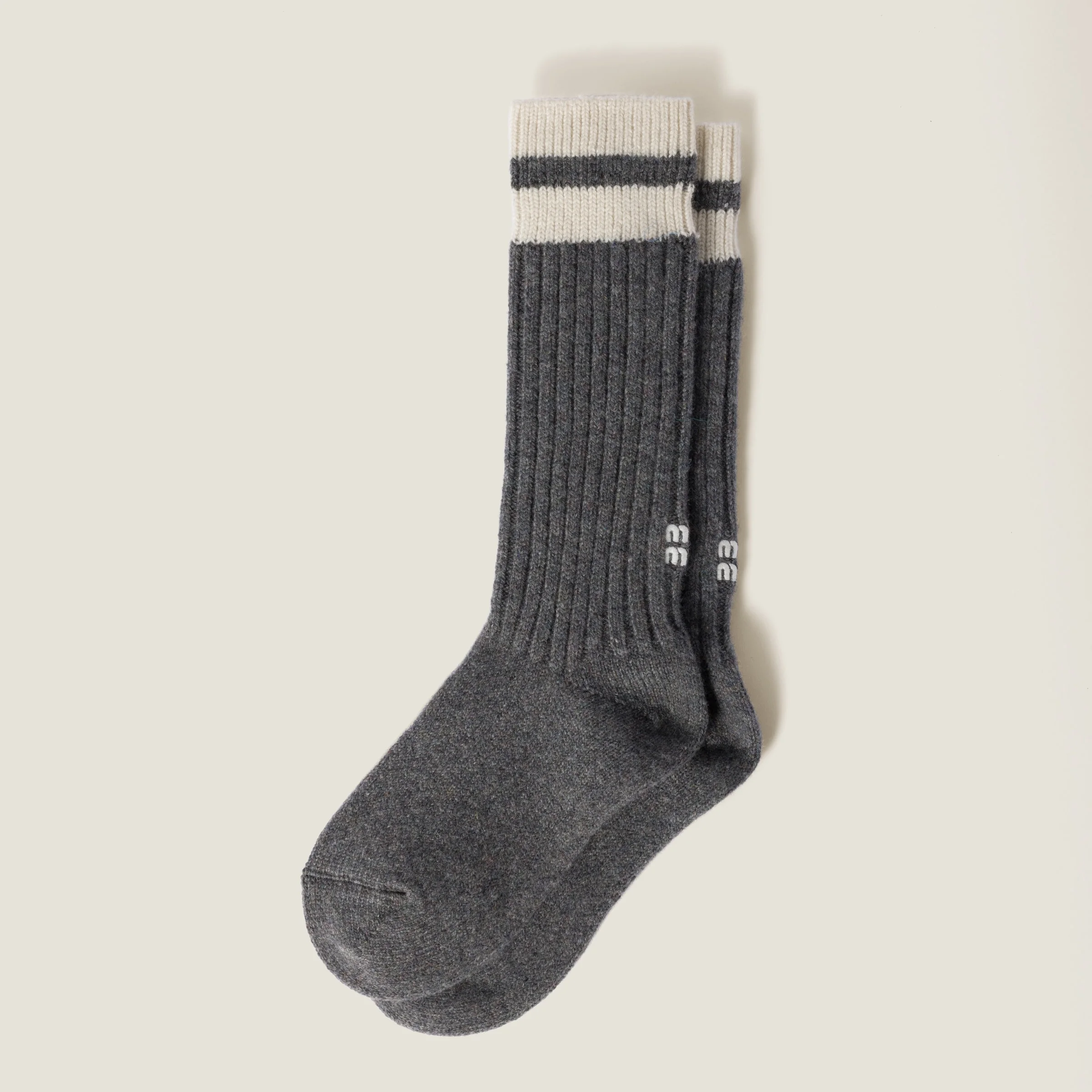 Wool and cashmere socks - 1