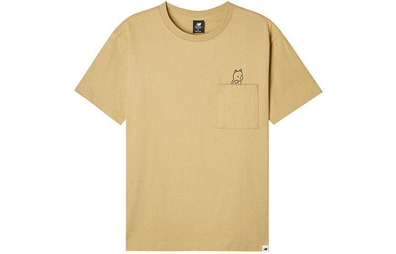 New Balance New Balance x Noritake Crossover Funny Pattern Sports Round Neck Short Sleeve Unisex Yellow AMT12347 outlook