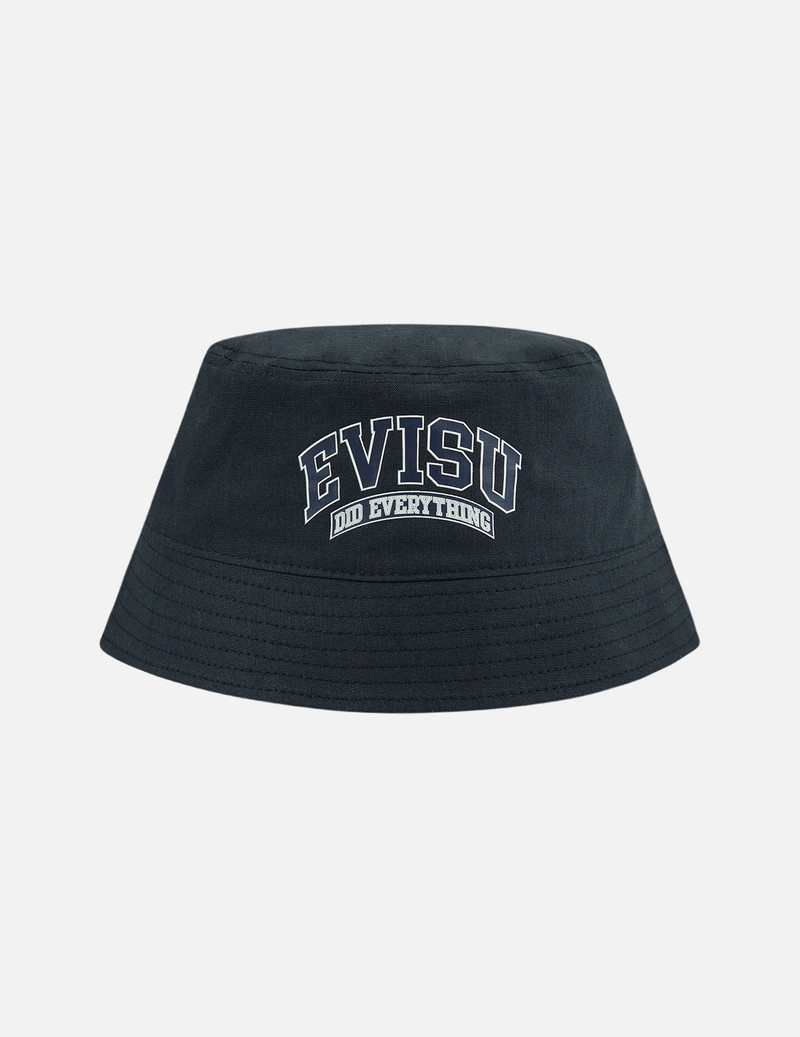 RETRO LOGO PRINT BUCKET HAT 1