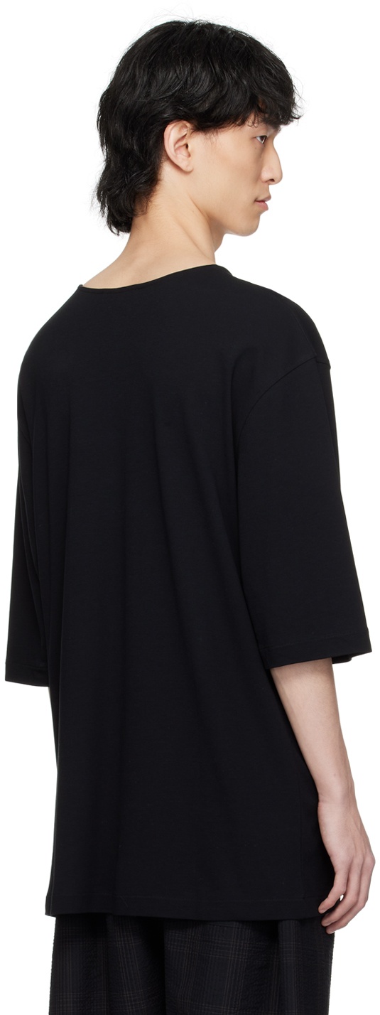 Black Crewneck T-Shirt - 3